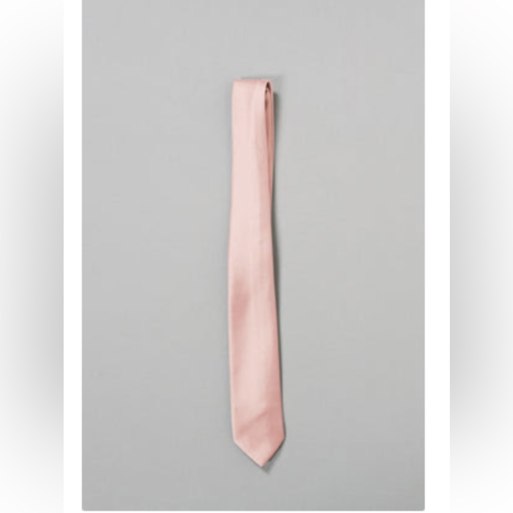 REVELRY Satin Tie: Blushing Bride
